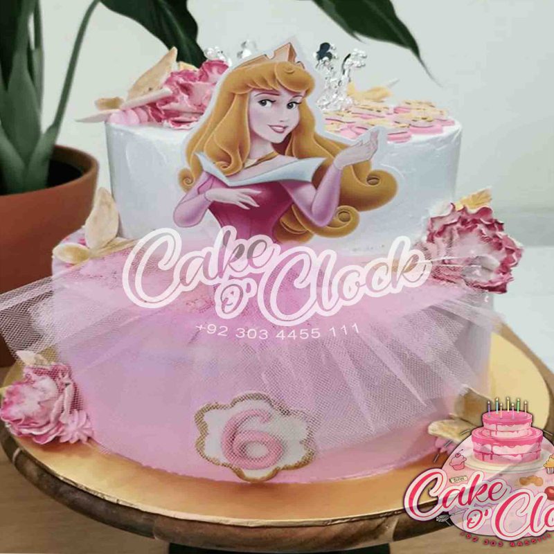 2 Tier Princess Cake Magnum Cakes Best Customize Designer Cakes In