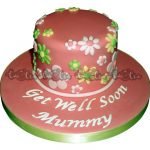 Hat Shape Get Well Soon Cake
