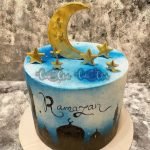 Moon And Stars Theme Ramadan Cake