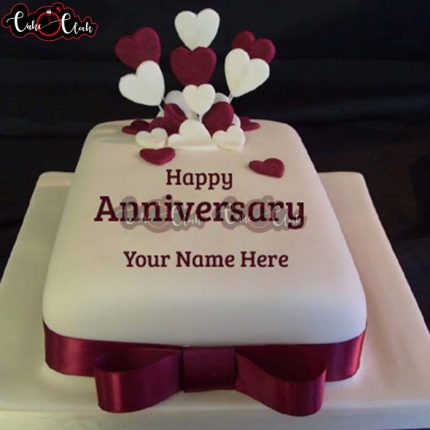 Happy 1st Anniversary Cake