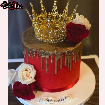 Queen Crown Birthday Cake