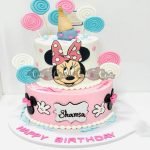 2 Tier Cake For Baby Girls