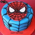 Spiderman cake