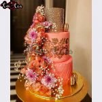Beautiful 3 Tier Anniversary Cake