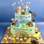 Coco Melon Theme Cake