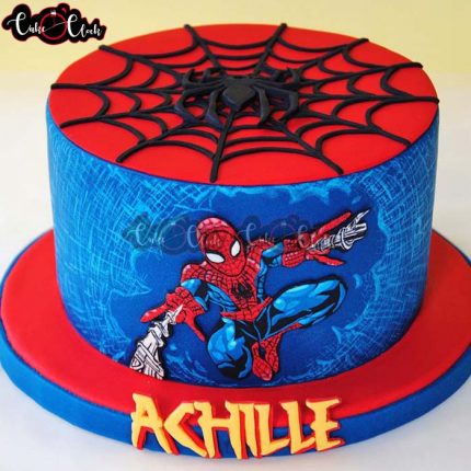 Spiderman Cake For 3rd Birthday
