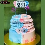 Can't Wait To See Baby Shower Cake