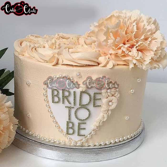 Decent Bride To Be Theme Cake