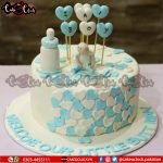 Baby Boy Shower Cake
