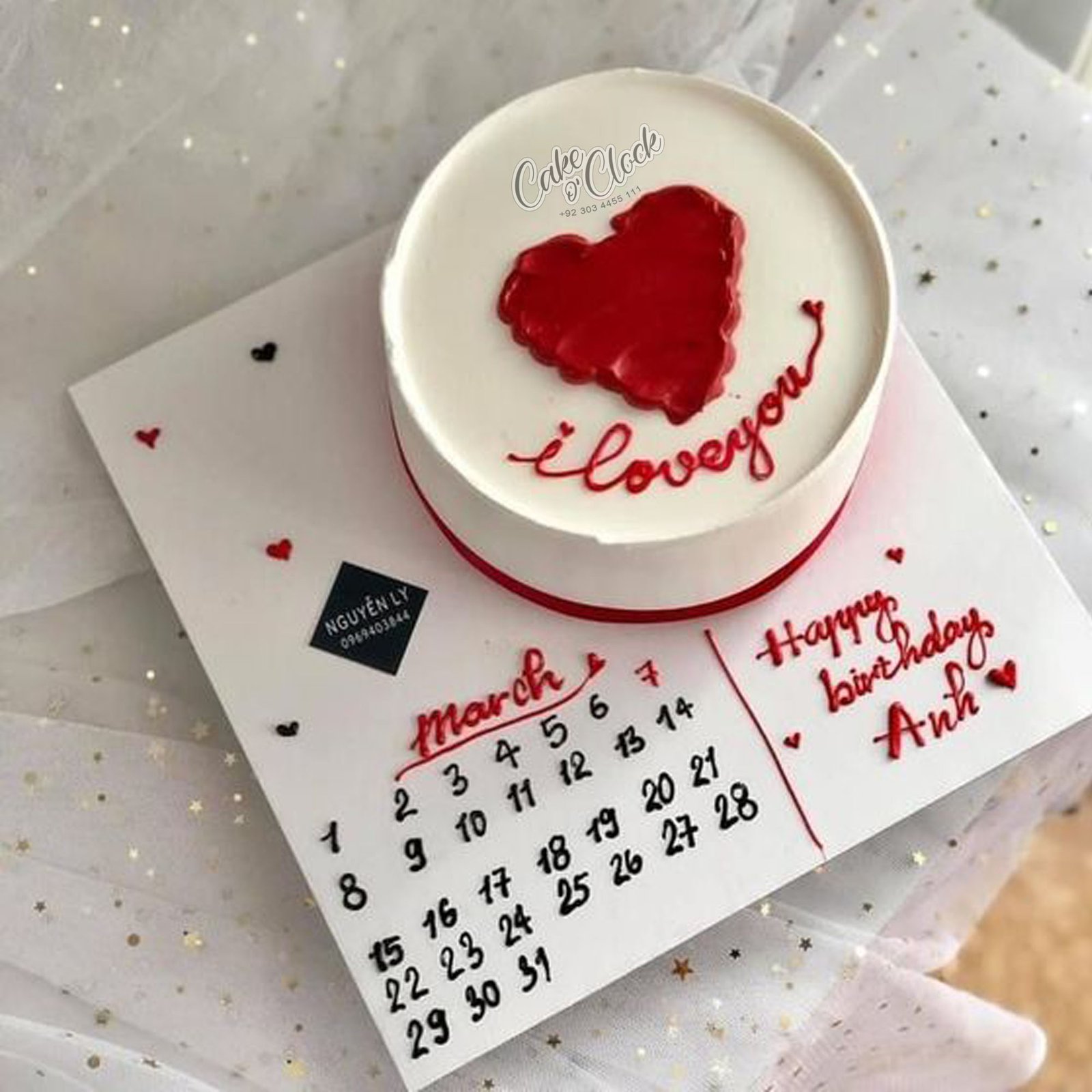 Calendar Cake Magnum Cakes Best Customize Designer Cakes In Lahore Calendar Cake Magnum Cakes Best Customize Designer Cakes In Lahore