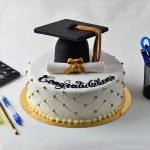 Fancy Fondant Congratulation Cake