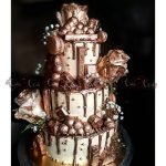 3 Tier Macaron Cake with Chocolates