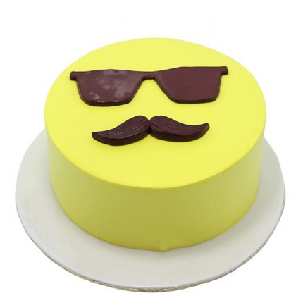 Emoji Theme Cake For Fathers Day Cakes