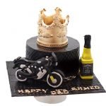 Father's Day Cake With Crown