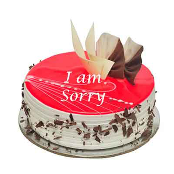 I'm Sorry Strawberry Cake