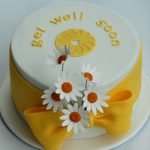 Happy Flowers Get Well Soon Cake