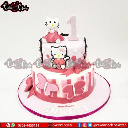 Hello Kitty Theme Cake