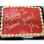 Sorry Cake
