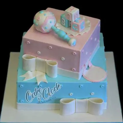 baby and baba cake