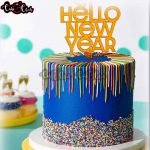 beautiful colorful rainbow theme cake