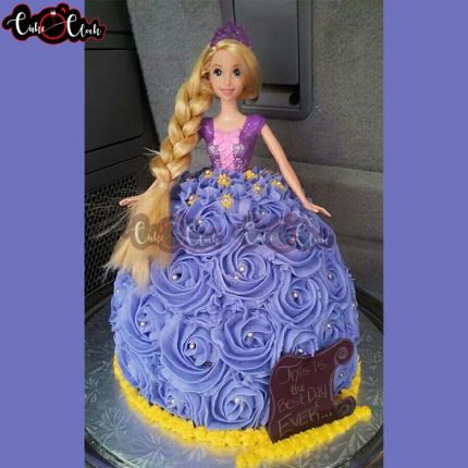 best day ever doll cake