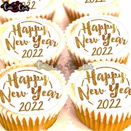 cupcakes foe new year celebration