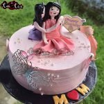 daughter and mother love cake for mothers day