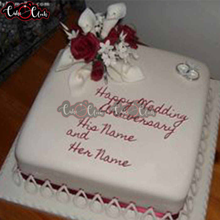 decent anniversary cake