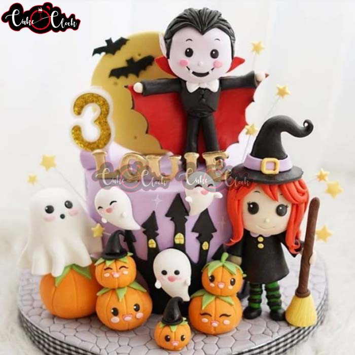 halloween theme cake2