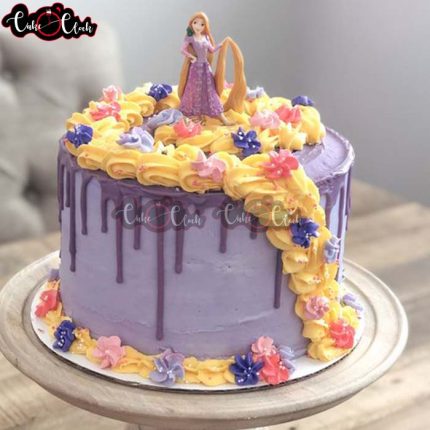 princess rapunzel cake