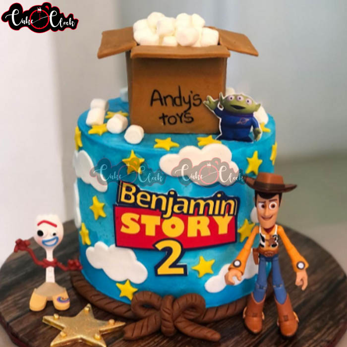 toy story woody cake