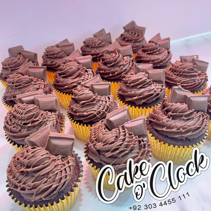 cadbury milk chocolate cupcakes