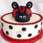 Lady bug cake