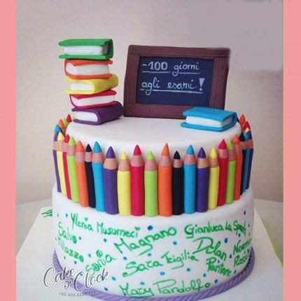 high school graduation cake