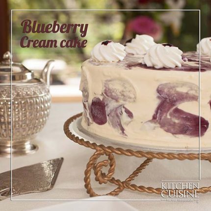 Blueberry-Cream-Cake