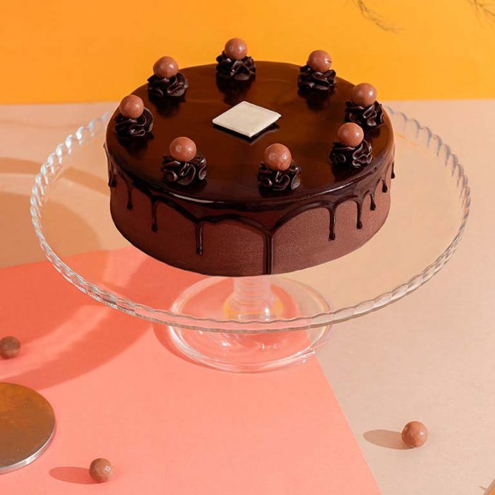 Double Chocolate Malt Cake