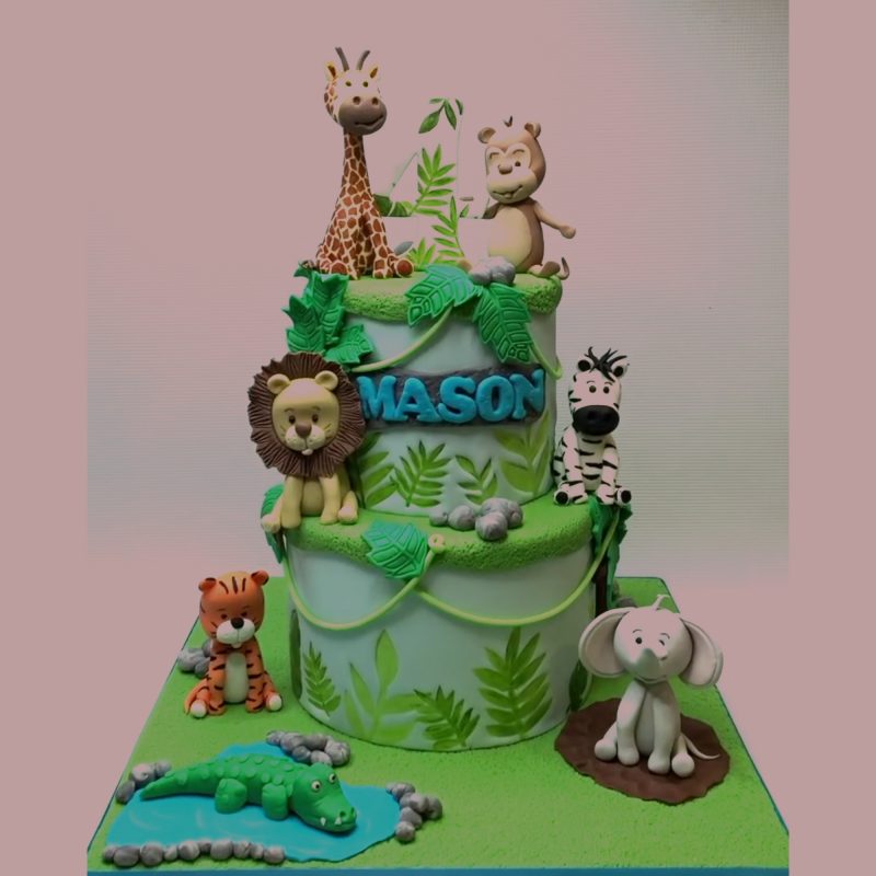 Jungle Theme - Magnum Cakes - Best Customize Designer Cakes in Lahore